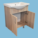 LAVABO MEUBLE +MIROIR IRELAND  65 CM 90-1129  (CLK)TURQUIE 3 ELMTS