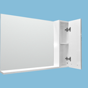 LAVABO MEUBLE +MIROIR DENMARK  80 CM 90-1126  (CLK)TURQUIE 3 ELMTS