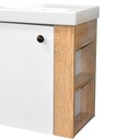 LAVABO MEUBLE +MIROIR TOGO  50 CM 90-1136  (CLK)TURQUIE 2 ELMTS