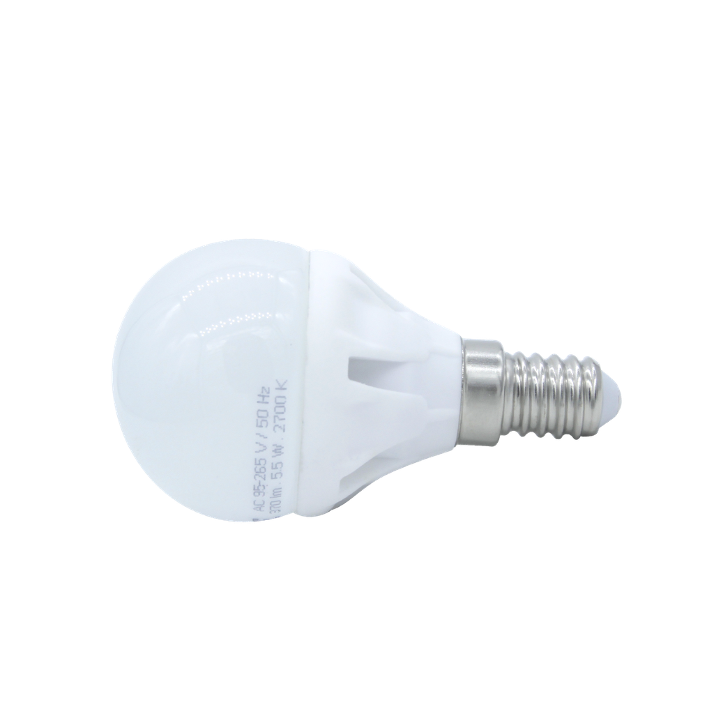 AMPOULE  LED CE G45 E14 5.5 W 370 lm 2700 K 1050203344