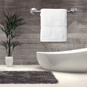 PORTE SERVIETTE ECO  50 CM CHROME BROSSÉ&ACIER INOXYDABLE EKO10-015 CLK TURQUIE