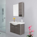 LAVABO MEUBLE +MIROIR LUNA 65 CM GREY  90- 988(CLK)TURQUIE 3 ELMTS
