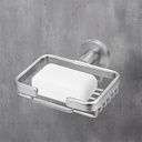PORTE SAVON ALU ANODISE 130 x 130 x 40 mm 1010903022