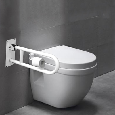 POIGNEE DE BAIN RABATTABLE INOX PEINT EPOXY L 600 x W 190 mm 1011010104