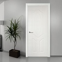 PORTE MDF BLANC 2010x800x40mm  3 PANNEL JHK- 003 PRIX NET