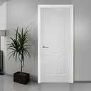 PORTE MDF 2100x830x40mm,White-Primer JHK-003 3PANEL PRIX NET