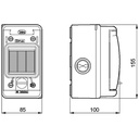 INDUBOX 6 MODULES IP 65  170X200X115  1306B-FR SOLERA