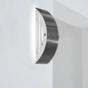 APPLIQUE 220V 50hz glass+iron W401-BK