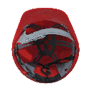 CASQUE DE CHANTIER ROUGE MS01037
