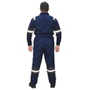 COMBINAISON AVEC BANDE  BLEU MARINE N** TAILLE L PRIX NET