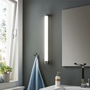 LAMPE LED CCT SALLE DE BAIN CHROME 1 X LED 8W 20.000H, 3.000K/4.000K/6.000K. IP44 352X67X54MM (LXLXH) 2072-018 (IEI) FR TLS 4002707358534