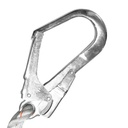 LONGE DE SECURITE 1 MOUSQUETON 1.5M+1 CROCHET JE3025 MS1072