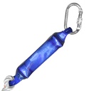 LONGE DE SECURITE 1 MOUSQUETON 1.5M+1 CROCHET JE3025 MS1072