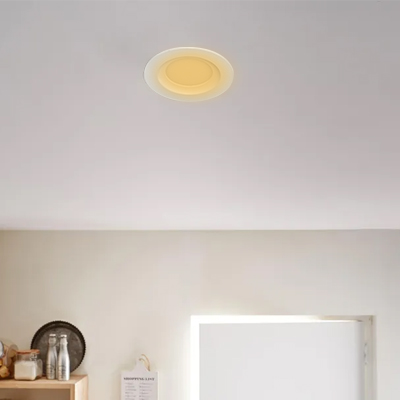 SPOT LED ROND ENCASTRE CE 3 W, 165 lm, 3000 K  1050203379