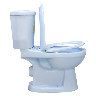 WC INDE COMPLET BLEU POUSSOIR HORIZ AQUA (ORC)