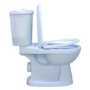 WC INDE COMPLET BLEU POUSSOIR HORIZ AQUA (ORC)