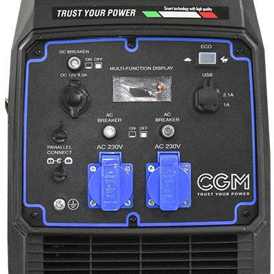 GROUPE ESSENCE 3.3KVA 230V mod CGM 3300L  DEM MAN INSONORISE
