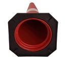 CONE SIGNALITIQUE RETRACTABLE ANTI-REFLET (H)750×(D)380 mm 2011211036