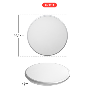 PLAFONNIER LED ROND 32 W AC 100-265 V/50 Hz, 2560 lm, 6500 K IP 44  1050205220