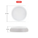  HUBLOT LED ROND 18 W AC 100-265 V/50 Hz, 1440 lm, 6500 K IP65 1050205105