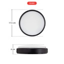  HUBLOT LED ROND 15 W AC 100-265 V/50 Hz, 1200 lm, 6500 K IP65 1050205106