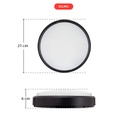  HUBLOT LED ROND 18 W AC 100-265 V/50 Hz, 1440 lm, 6500 K IP 65 1050205107