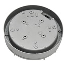 HUBLOT ROND GRIS E27X1 IP66 ∅220xH80mm XH1072M