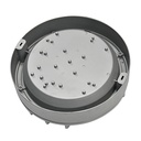 HUBOLT ROND GRIS E27X2 ,∅360xH178mm XH1072XL