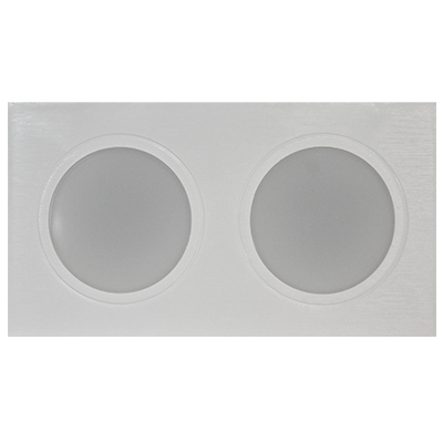 SPOT RECTANGLE 4Wx2 6000K 173x93x54mm KJT00908160