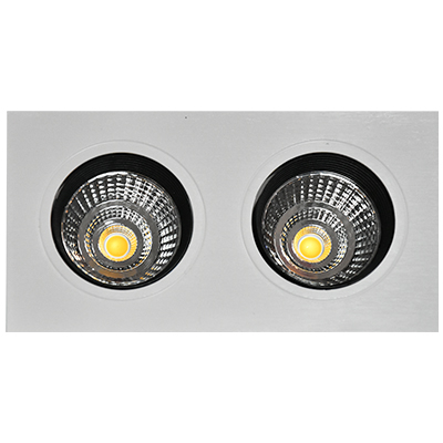 SPOT PLAFONNIER RECTANGLE  10W 3000K x2,173x93x54mm KZC00506160