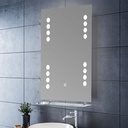 MIROIR AVEC LAMPE 80*60cm JH-0111 AS PICTURE