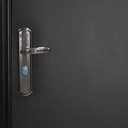 PORTE METALLIQUE Model No. 003  2050x960 mmBlack matt, INT DROITE  R,  120 degrees,  U986281