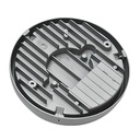 APPLIQUE ROND GRIS EXT LED ETANCHE  L166xW166xH78mm XH1021S