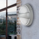 APPLIQUE ROND GRIS LED ETANCHE  L166xW166xH78mm XH1022S