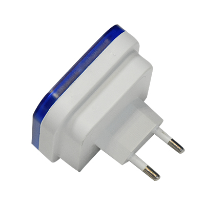 LAMPE DE CHEVET BLEU  1W BAT20220227-3