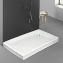 RECEVEUR DE DOUCHE RECT PORCELAINE L800X1200X110MM