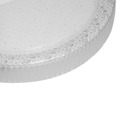 PLAFONNIER ROND LED WHITE 54 W, 6000 K AC 110-265 V/50 Hz   4050 lm Ø400 x H.75 mm IP 20  Ref. C1 1050203689