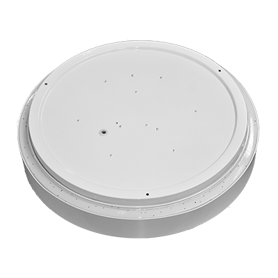 PLAFONNIER ROND LED White+chrome  54 W, 6000 K. AC 110-265 V/50 Hz, 4050 lm, Ø400xH.80mm.  Ref. H1 IP 20 1050203696