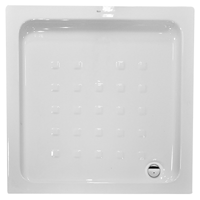 RECEVEUR PORCELAINE EASY 90X90 BLANC  A374790000 ORIGINE: PT ( TL FR IEI)
