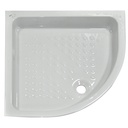 RECEVEUR D ANGLE EN PORCELAINE PLATO DE DUCHA   ITALIA 800X800 BLANC  A374775001 ORIGINE: BG( TL FR IEI)
