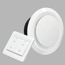 EXTRACTEUR D'AIR MF-150 P   58W  220V VOLUME D AIR 450M3 /H 50HZ AVEC ACCESSOIRE + ITERUPTEUR ENC ...