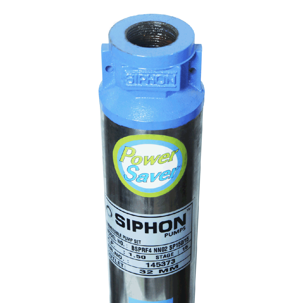 POMPE IMMERGEE BSPRF4 NN02 SP150/15 1.5HP 1.10KW 220V  60M 48L/MN SIPHON