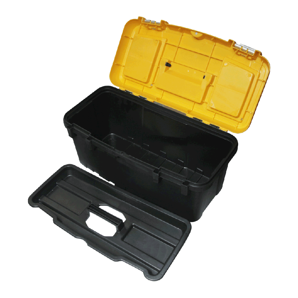 """BOITE A OUTILS PLASTIQUE 16"""" L40 x W20.5 x H18.5 2020401057"""