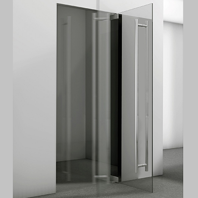 POIGNEE DE PORTE BATTANTE INOX 304  Ø32  H1200 mm ENTRAXE 1000mm  1031003007
