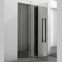 POIGNÉE DE PORTE INOX 304 NOIR MAT  Ø32 x H. 600 X ENTRAXE 400 MM 1031003008