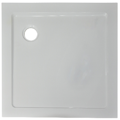 RECEVEUR CARRE  ACRYLIQUE 80X80X35MM TA080 ( TL FR IEI)