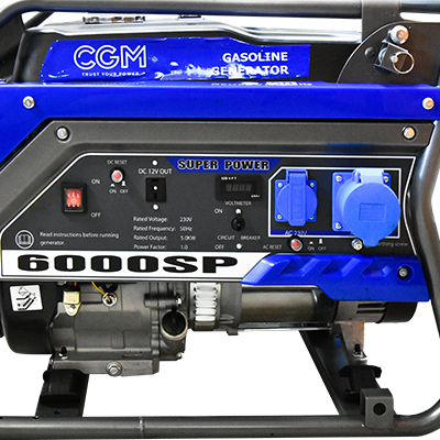 GROUPE ESSENCE CGM 6000SP 6Kva 230V 3000Rpm 14Hp DEM MAN