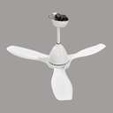 VENTILATEUR AVEC LUMIÈRE LED 15 W + COMMANDE  46" 46012