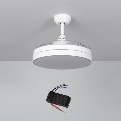 PLAFONNIER AVEC VENTILATEUR LED 40 W + COMMANDE 42" 22802