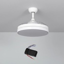 PLAFONNIER AVEC VENTILATEUR LED 40 W + COMMANDE 42" 22802